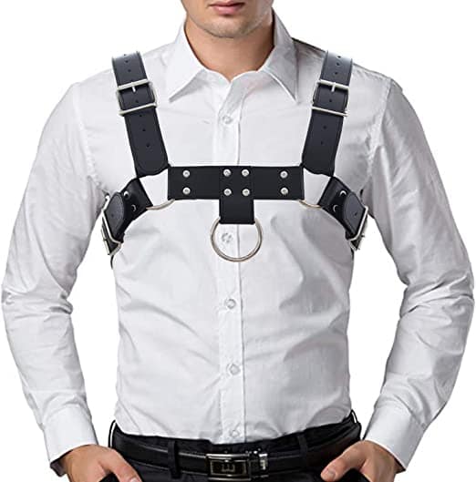 Leather Chest Harness for Men Leather Harness